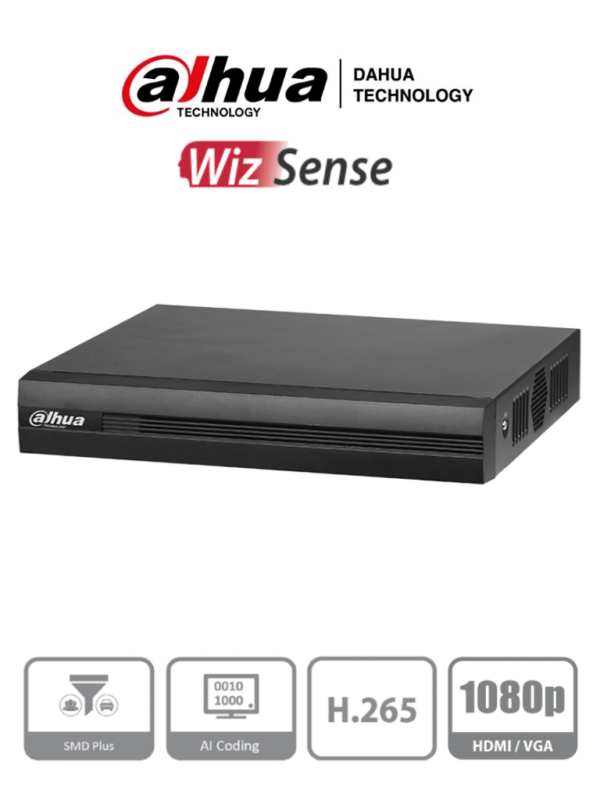 Grabador inteligente para videovigilancia DH XVR1B16 I