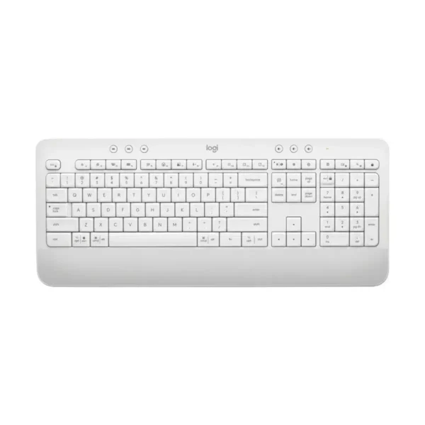 logitech teclado signature k650 blanco dotomexico vista frontal
